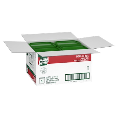 Knorr® Professional Ultimate Demi Glace Sauce 4 x 26 oz - Knorr Professional Demi Glace enables chefs to deliver a flavorful and consistent sauce in less time. See how Chefs Francis and Camilo utilize the product in Canada.
